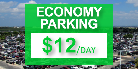 Economy Parking $12 per day